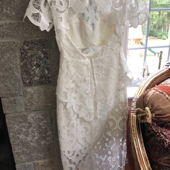 Thurly white lace dress never worn NWT - Picture 3 of 5